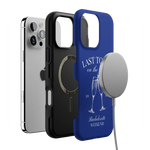 Last Toast | Blue Coastal Bachelorette Case Phone Case Casetry 