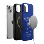 Last Toast | Blue Coastal Bachelorette Case Phone Case Casetry 