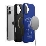 Last Toast | Blue Coastal Bachelorette Case Phone Case Casetry 
