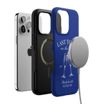 Last Toast | Blue Coastal Bachelorette Case Phone Case Casetry 