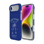 Last Toast | Blue Coastal Bachelorette Case Phone Case Casetry 