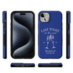 Last Toast | Blue Coastal Bachelorette Case Phone Case Casetry 