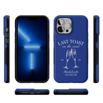 Last Toast | Blue Coastal Bachelorette Case Phone Case Casetry 