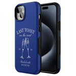 Last Toast | Blue Coastal Bachelorette Case Phone Case Casetry 
