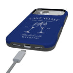 Last Toast | Blue Coastal Bachelorette Case Phone Case Casetry 