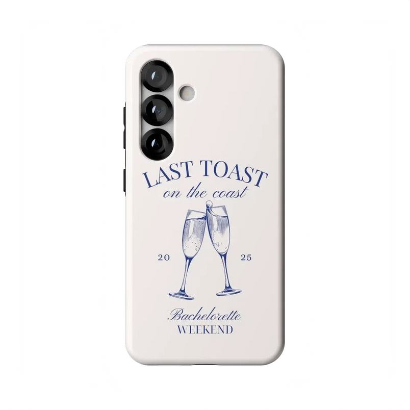 Last Toast | Off-White Coastal Bachelorette Case Phone Case Casetry Bold Flex + MagSafe® Galaxy S25 