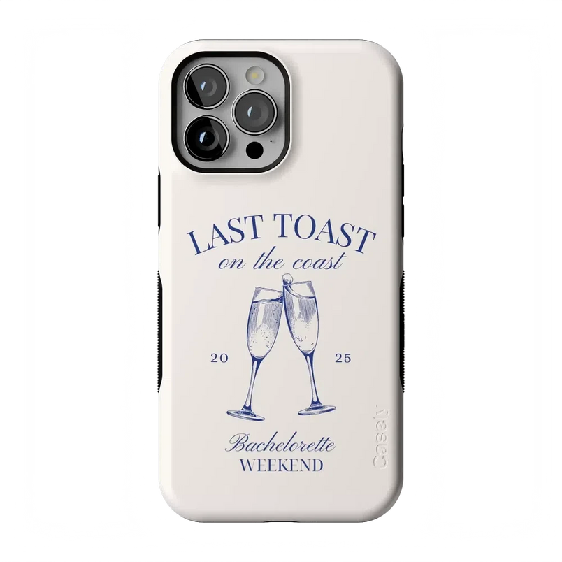 Last Toast | Off-White Coastal Bachelorette Case Phone Case Casetry Bold Flex + MagSafe® iPhone 13 Pro Max 