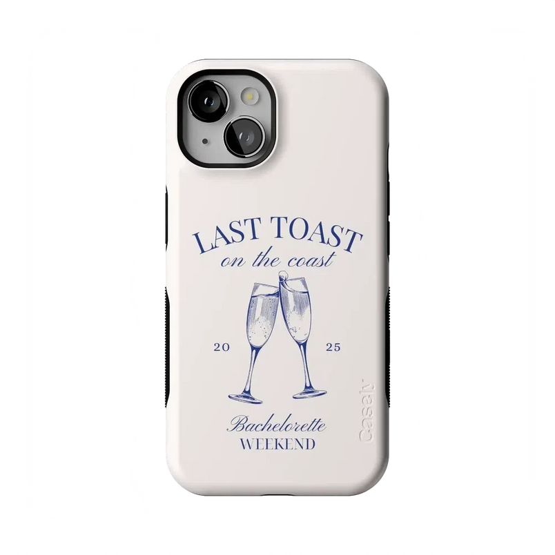 Last Toast | Off-White Coastal Bachelorette Case Phone Case Casetry Bold Flex + MagSafe® iPhone 13 Mini 