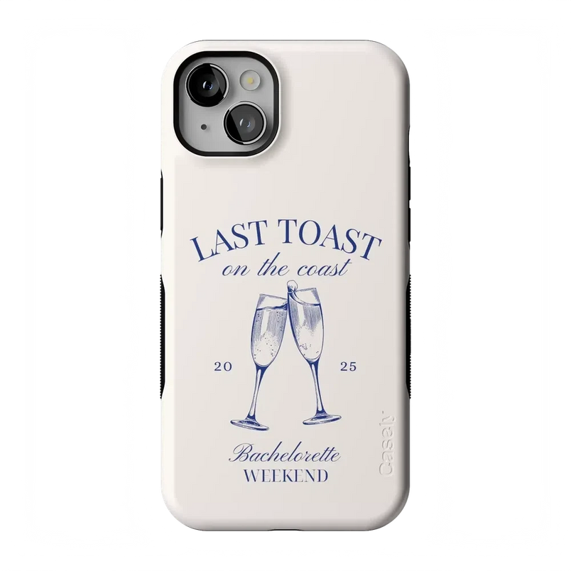 Last Toast | Off-White Coastal Bachelorette Case Phone Case Casetry Bold Flex + MagSafe® iPhone 14 Plus 