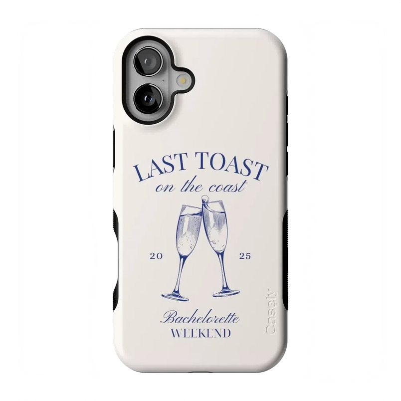 Last Toast | Off-White Coastal Bachelorette Case Phone Case Casetry Bold Flex + MagSafe® iPhone 16 Plus 