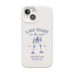 Last Toast | Off-White Coastal Bachelorette Case Phone Case Casetry Classic + MagSafe® iPhone 15 
