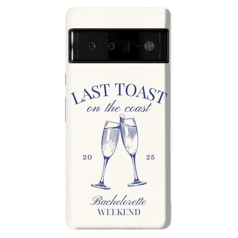 Last Toast | Off-White Coastal Bachelorette Case Phone Case Casetry Essential Google Pixel 6 Pro 