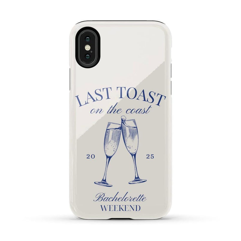 Last Toast | Off-White Coastal Bachelorette Case Phone Case Casetry Essential iPhone X / XS 