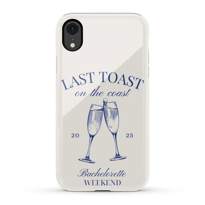 Last Toast | Off-White Coastal Bachelorette Case Phone Case Casetry Essential iPhone XR 