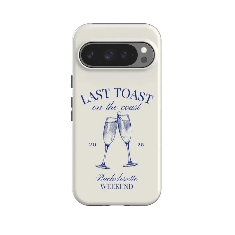 Last Toast | Off-White Coastal Bachelorette Case Phone Case Casetry Essential + MagSafe® Google Pixel 10 Pro 