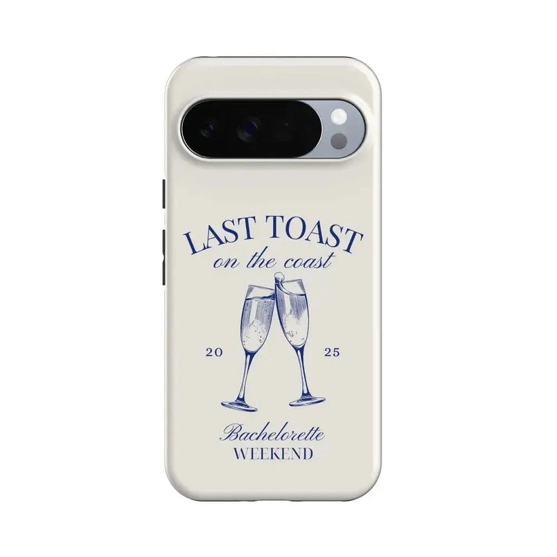 Last Toast | Off-White Coastal Bachelorette Case Phone Case Casetry Essential + MagSafe® Google Pixel 10 Pro XL 