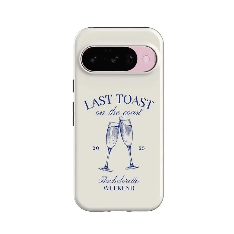 Last Toast | Off-White Coastal Bachelorette Case Phone Case Casetry Essential + MagSafe® Google Pixel 10 