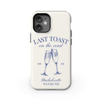 Last Toast | Off-White Coastal Bachelorette Case Phone Case Casetry Essential + MagSafe® iPhone 12 Mini 