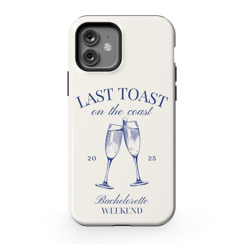 Last Toast | Off-White Coastal Bachelorette Case Phone Case Casetry Essential + MagSafe® iPhone 12 Pro 