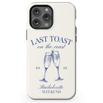 Last Toast | Off-White Coastal Bachelorette Case Phone Case Casetry Essential + MagSafe® iPhone 13 Pro Max 