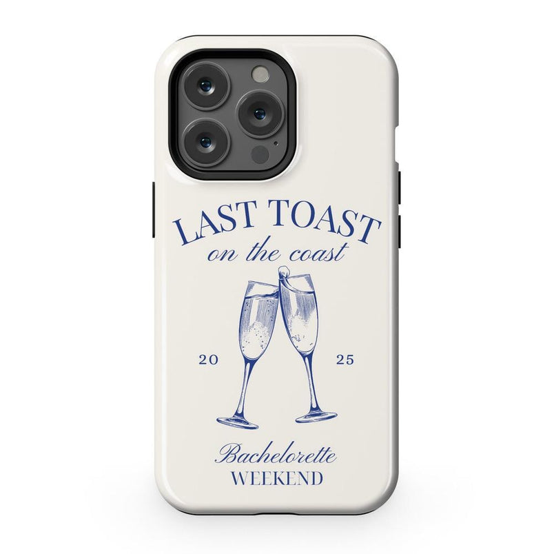 Last Toast | Off-White Coastal Bachelorette Case Phone Case Casetry Essential + MagSafe® iPhone 13 Pro 