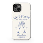 Last Toast | Off-White Coastal Bachelorette Case Phone Case Casetry Essential + MagSafe® iPhone 13 