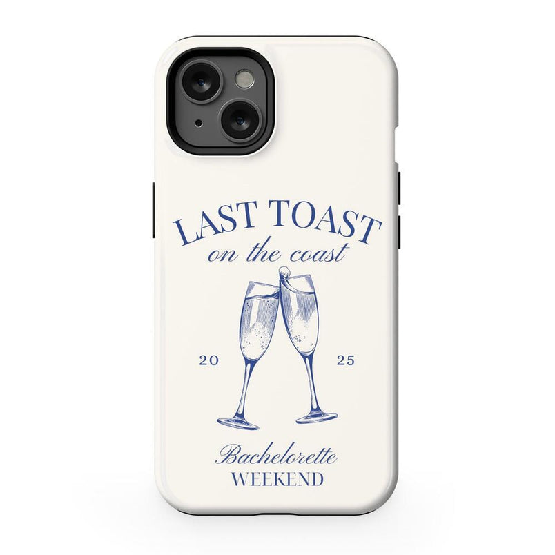Last Toast | Off-White Coastal Bachelorette Case Phone Case Casetry Essential + MagSafe® iPhone 13 