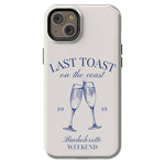 Last Toast | Off-White Coastal Bachelorette Case Phone Case Casetry Essential + MagSafe® iPhone 14 Plus 
