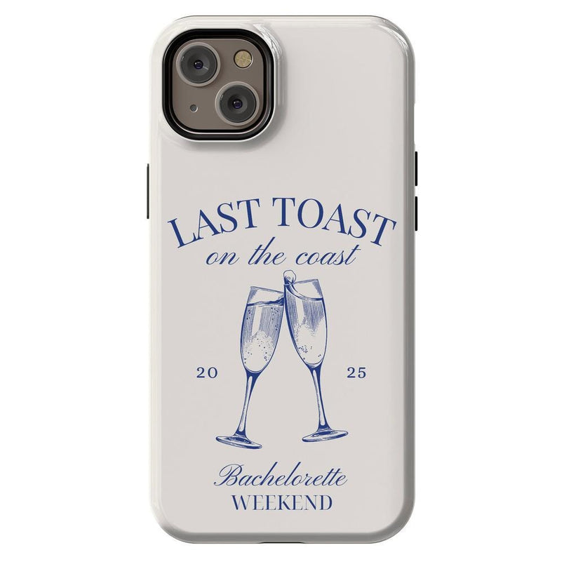 Last Toast | Off-White Coastal Bachelorette Case Phone Case Casetry Essential + MagSafe® iPhone 14 Plus 