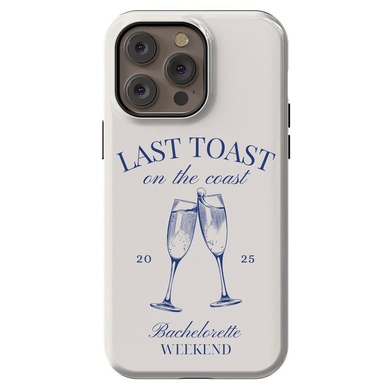 Last Toast | Off-White Coastal Bachelorette Case Phone Case Casetry Essential + MagSafe® iPhone 14 Pro Max 