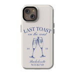Last Toast | Off-White Coastal Bachelorette Case Phone Case Casetry Essential + MagSafe® iPhone 14 