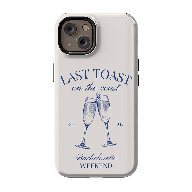 Last Toast | Off-White Coastal Bachelorette Case Phone Case Casetry Essential + MagSafe® iPhone 14 