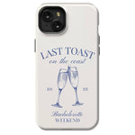 Last Toast | Off-White Coastal Bachelorette Case Phone Case Casetry Essential + MagSafe® iPhone 15 Plus 