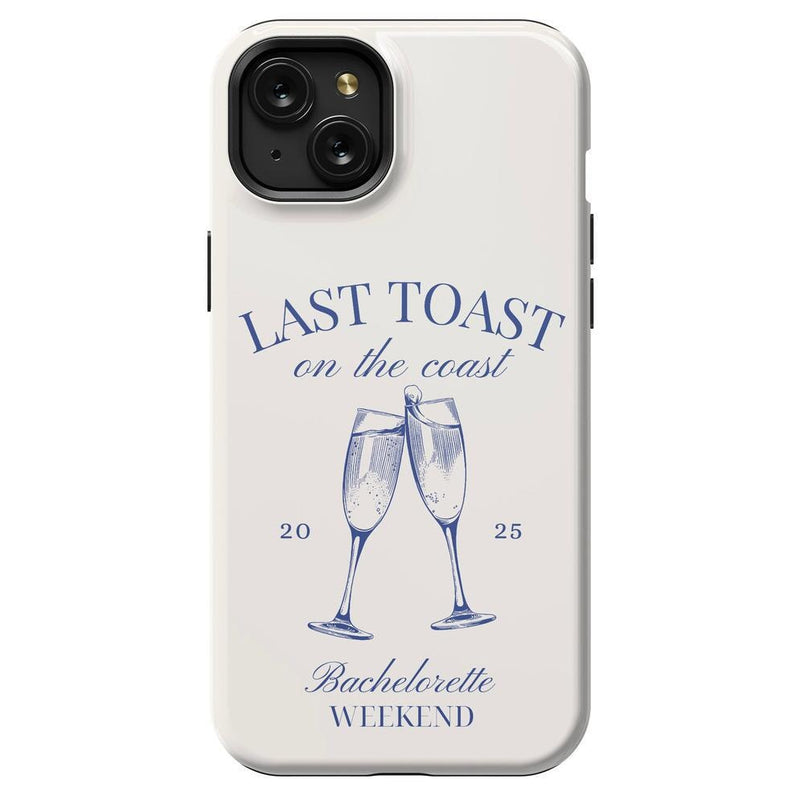 Last Toast | Off-White Coastal Bachelorette Case Phone Case Casetry Essential + MagSafe® iPhone 15 Plus 