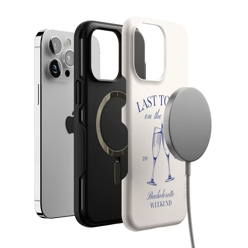 Last Toast | Off-White Coastal Bachelorette Case Phone Case Casetry 