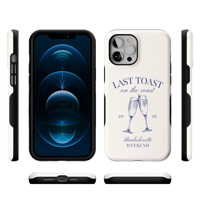 Last Toast | Off-White Coastal Bachelorette Case Phone Case Casetry 
