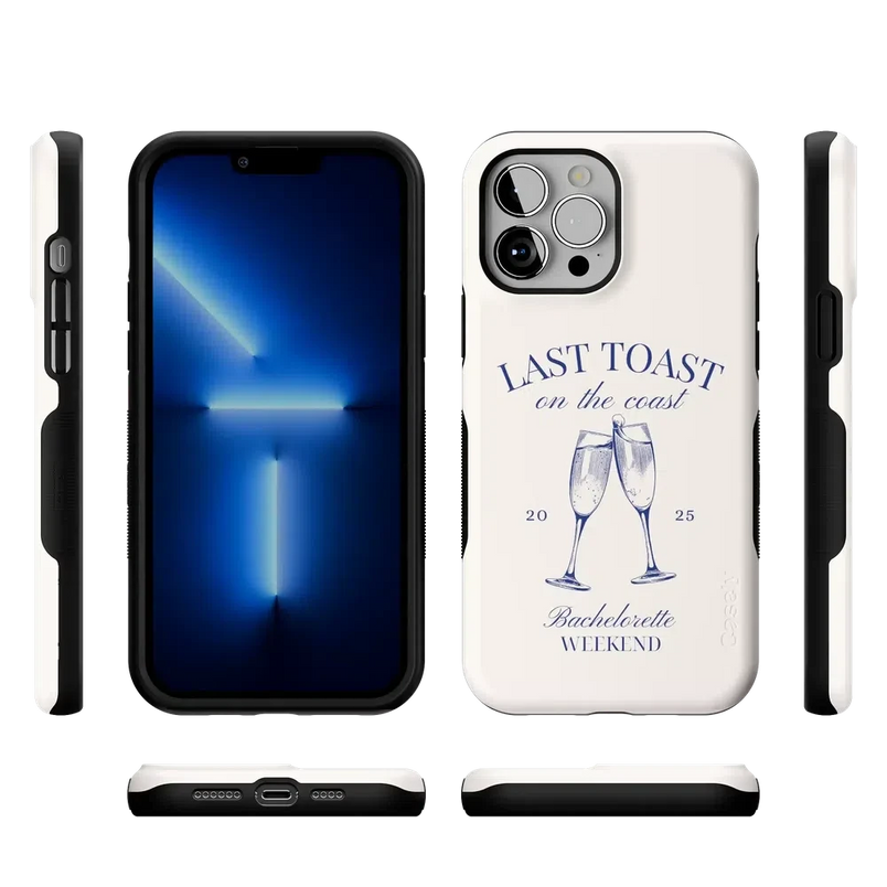 Last Toast | Off-White Coastal Bachelorette Case Phone Case Casetry 
