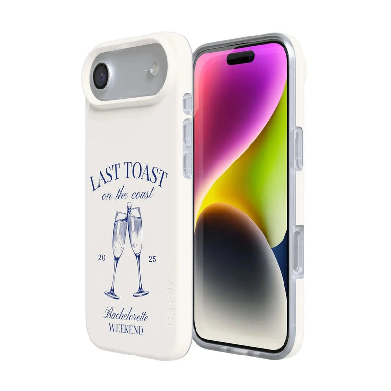 Last Toast | Off-White Coastal Bachelorette Case Phone Case Casetry 