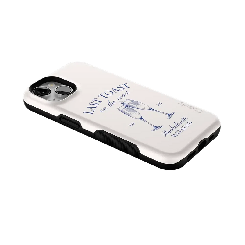 Last Toast | Off-White Coastal Bachelorette Case Phone Case Casetry 