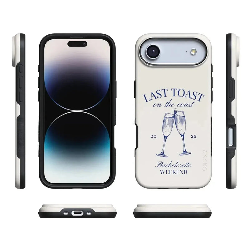 Last Toast | Off-White Coastal Bachelorette Case Phone Case Casetry 