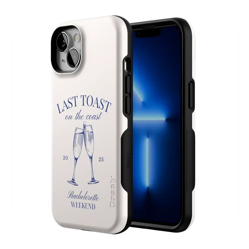 Last Toast | Off-White Coastal Bachelorette Case Phone Case Casetry 