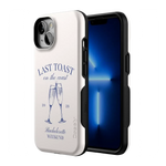 Last Toast | Off-White Coastal Bachelorette Case Phone Case Casetry 