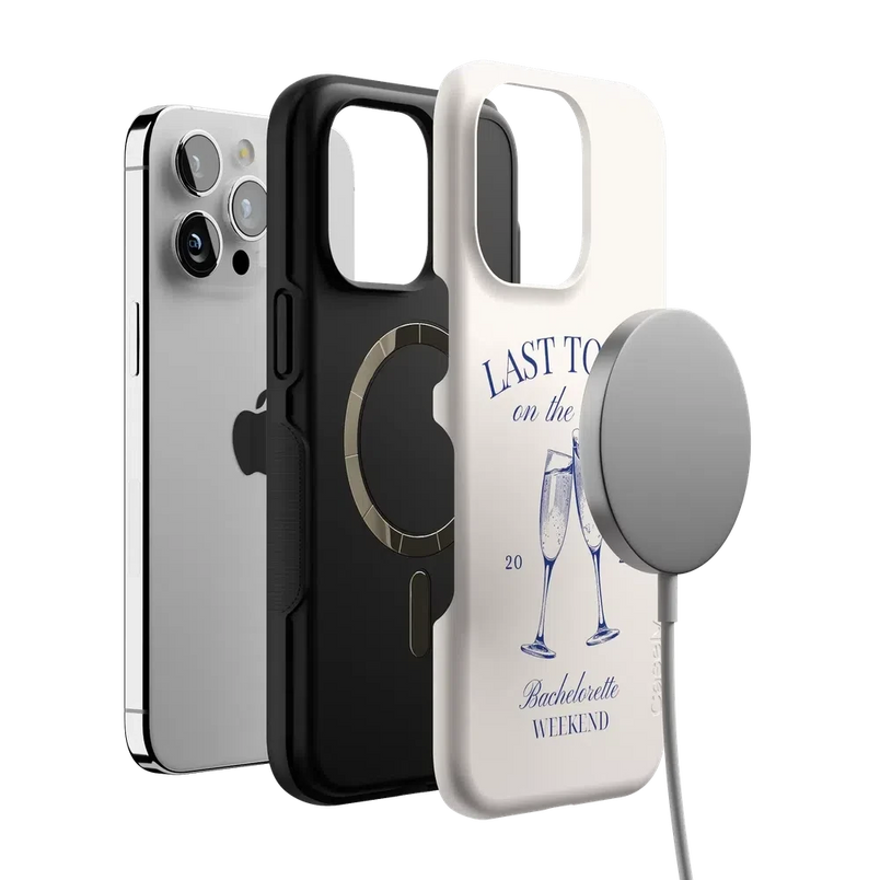 Last Toast | Off-White Coastal Bachelorette Case Phone Case Casetry 