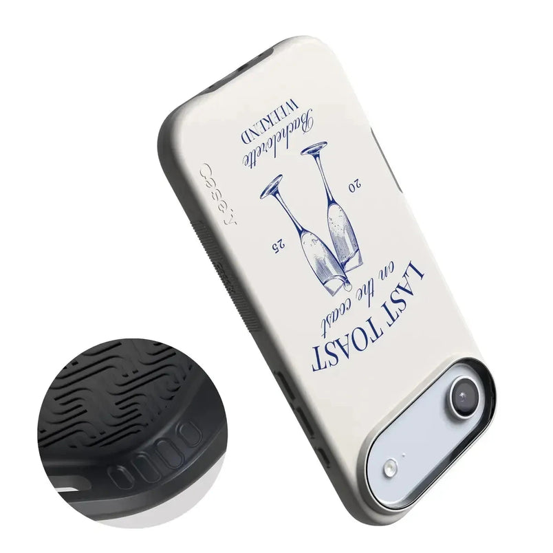 Last Toast | Off-White Coastal Bachelorette Case Phone Case Casetry 