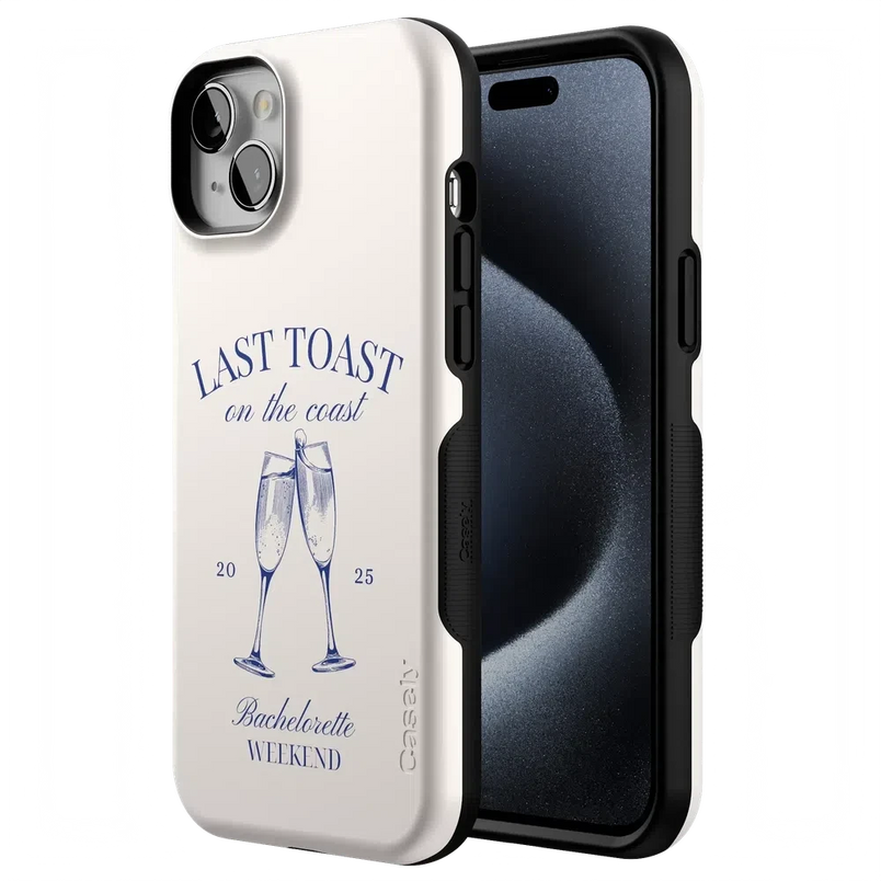 Last Toast | Off-White Coastal Bachelorette Case Phone Case Casetry 