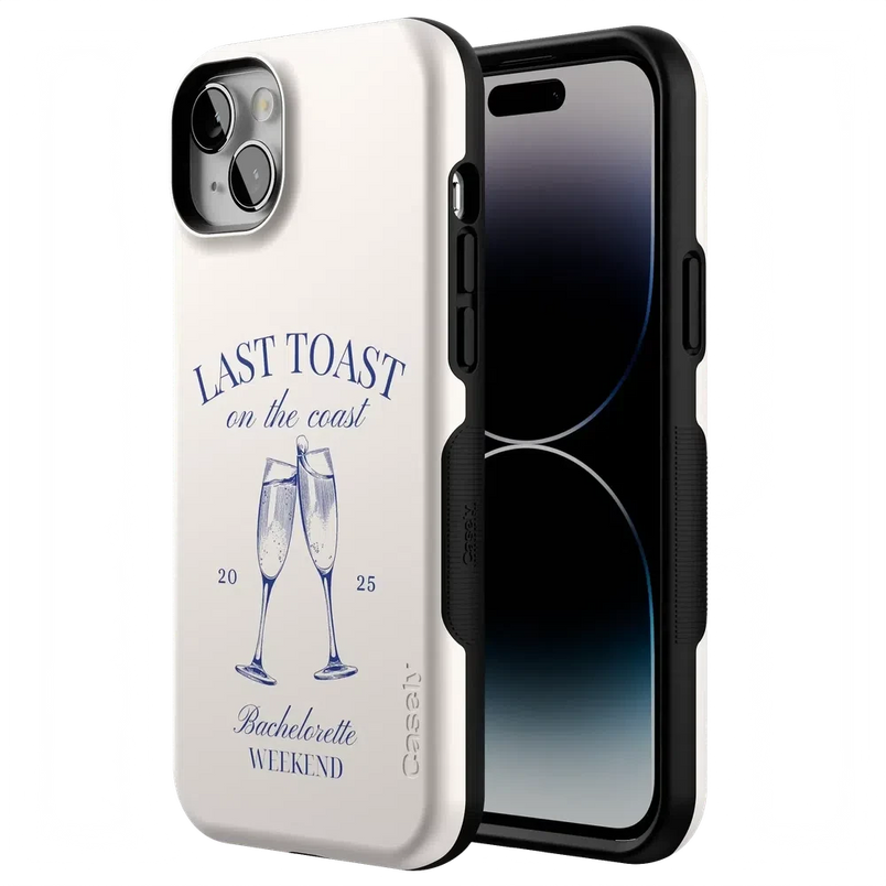 Last Toast | Off-White Coastal Bachelorette Case Phone Case Casetry 