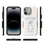 Last Toast | Off-White Coastal Bachelorette Case Phone Case Casetry 