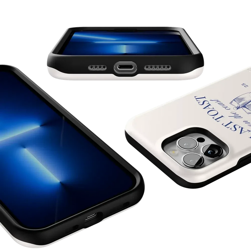 Last Toast | Off-White Coastal Bachelorette Case Phone Case Casetry 