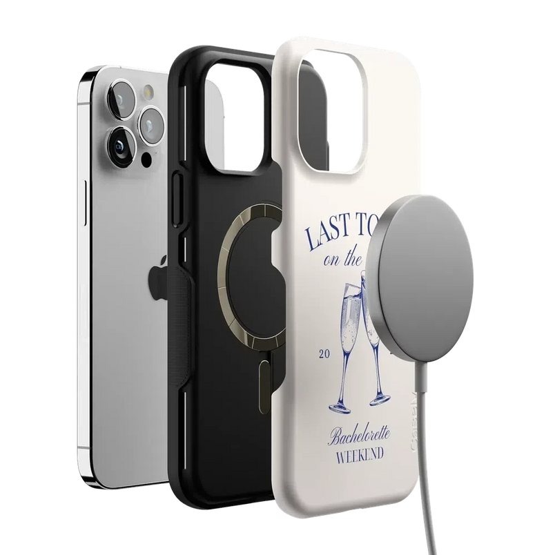 Last Toast | Off-White Coastal Bachelorette Case Phone Case Casetry 
