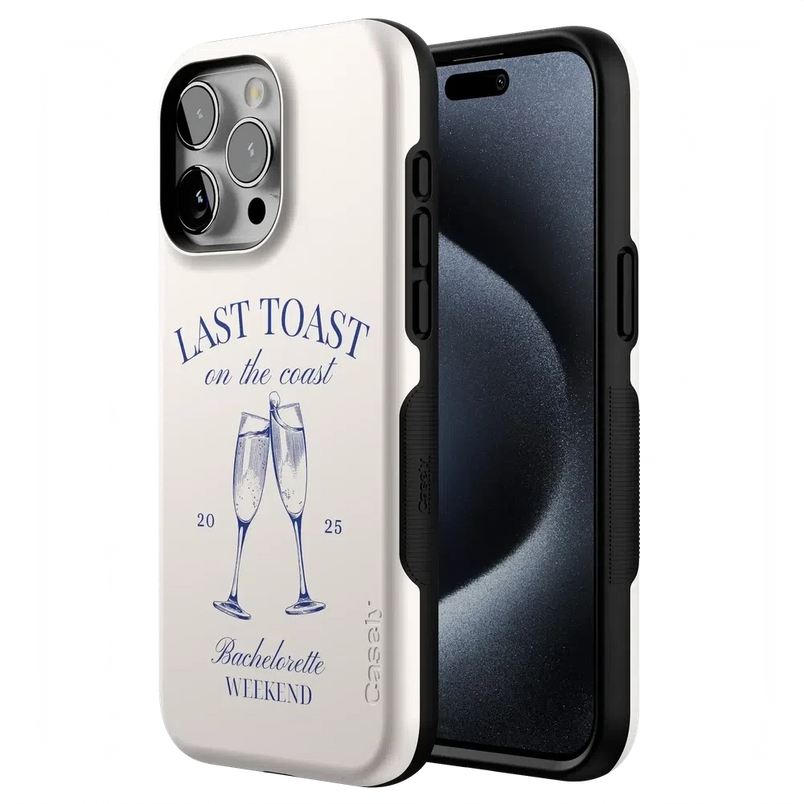 Last Toast | Off-White Coastal Bachelorette Case Phone Case Casetry 